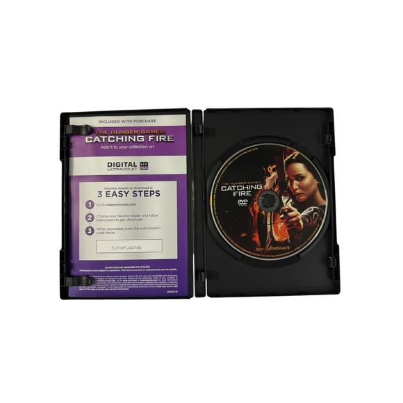 The Hunger Games Catching Fire DVD 2013 PG-13 - Picture 2 of 3